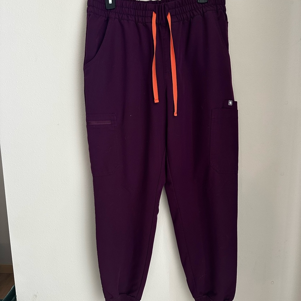 Figs Women's Jogger Pants - Purple and Orange